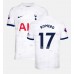 Tottenham Hotspur Cristian Romero #17 Replika Hemma matchkläder 2023-24 Korta ärmar